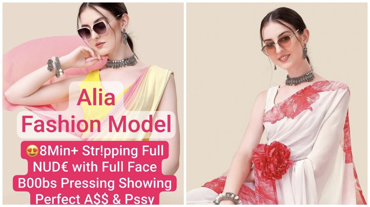 Beautiful Flipkart & Myntra Fashion Model ALIA Full Nude !! Don’t Miss